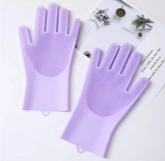 Silicon Washing Gloves